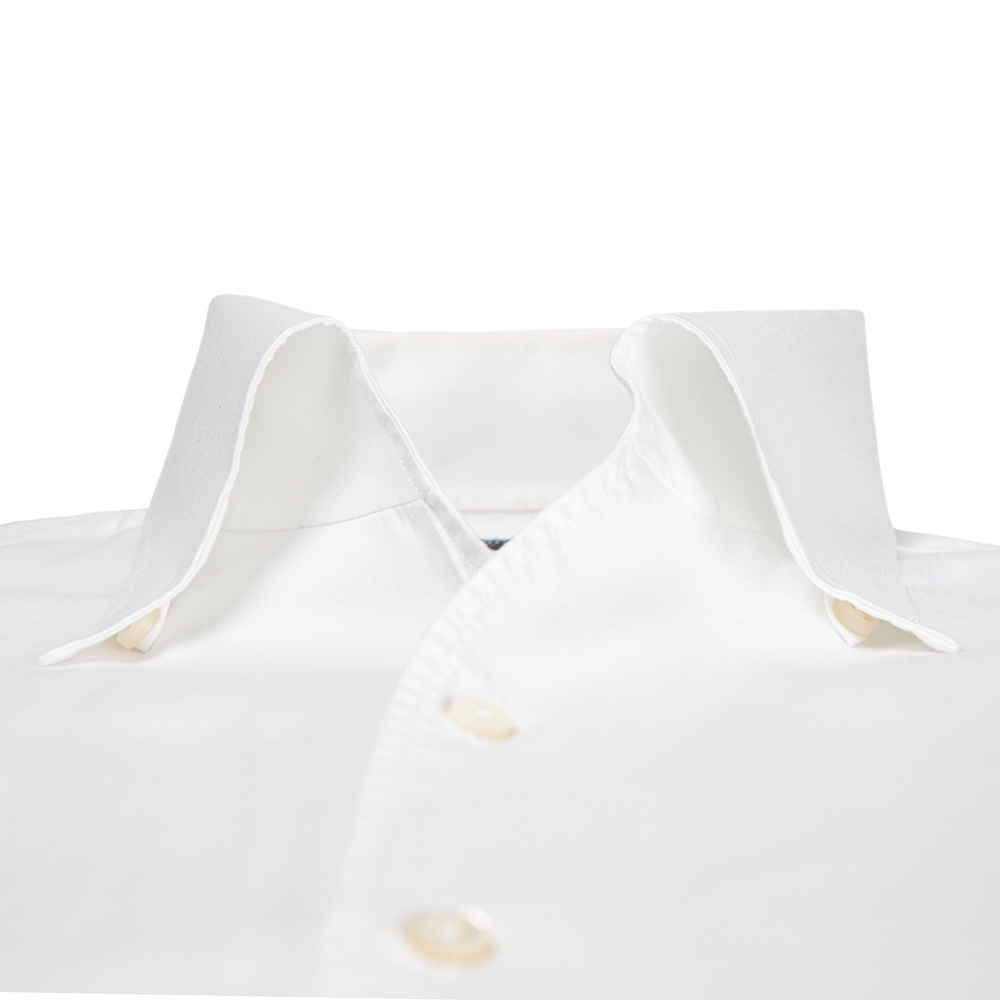 [PRE-ORDER] 화이트 원피스 칼라 드레스 셔츠