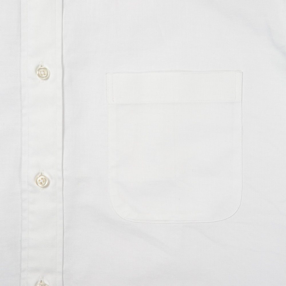 [조경준의 'OFF'] 화이트 옥스포드 버튼다운 칼라 셔츠