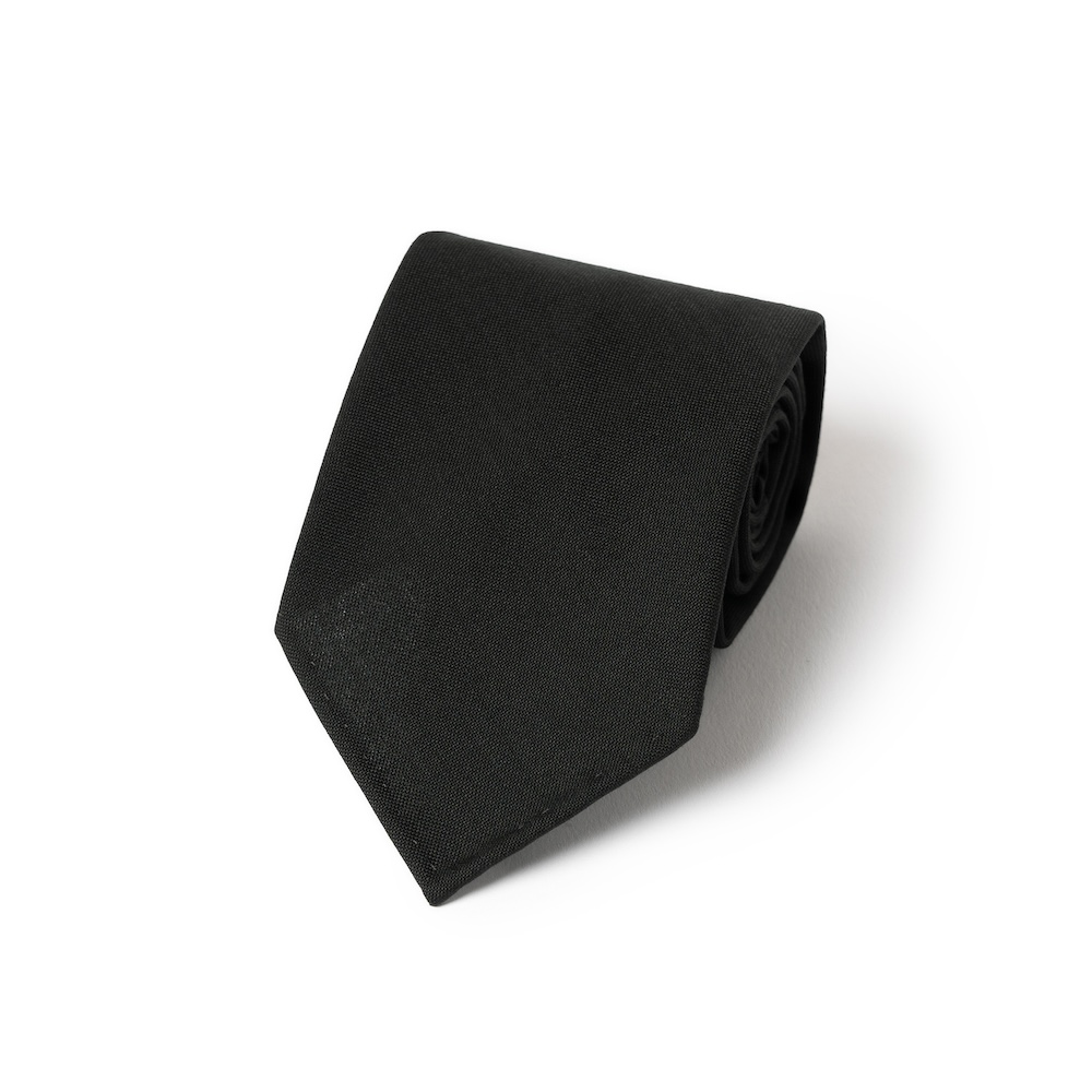 올드게이트 딥 그린 솔리드 2PLY 하이 트위스트 울 블랜드 스포데라토 넥타이